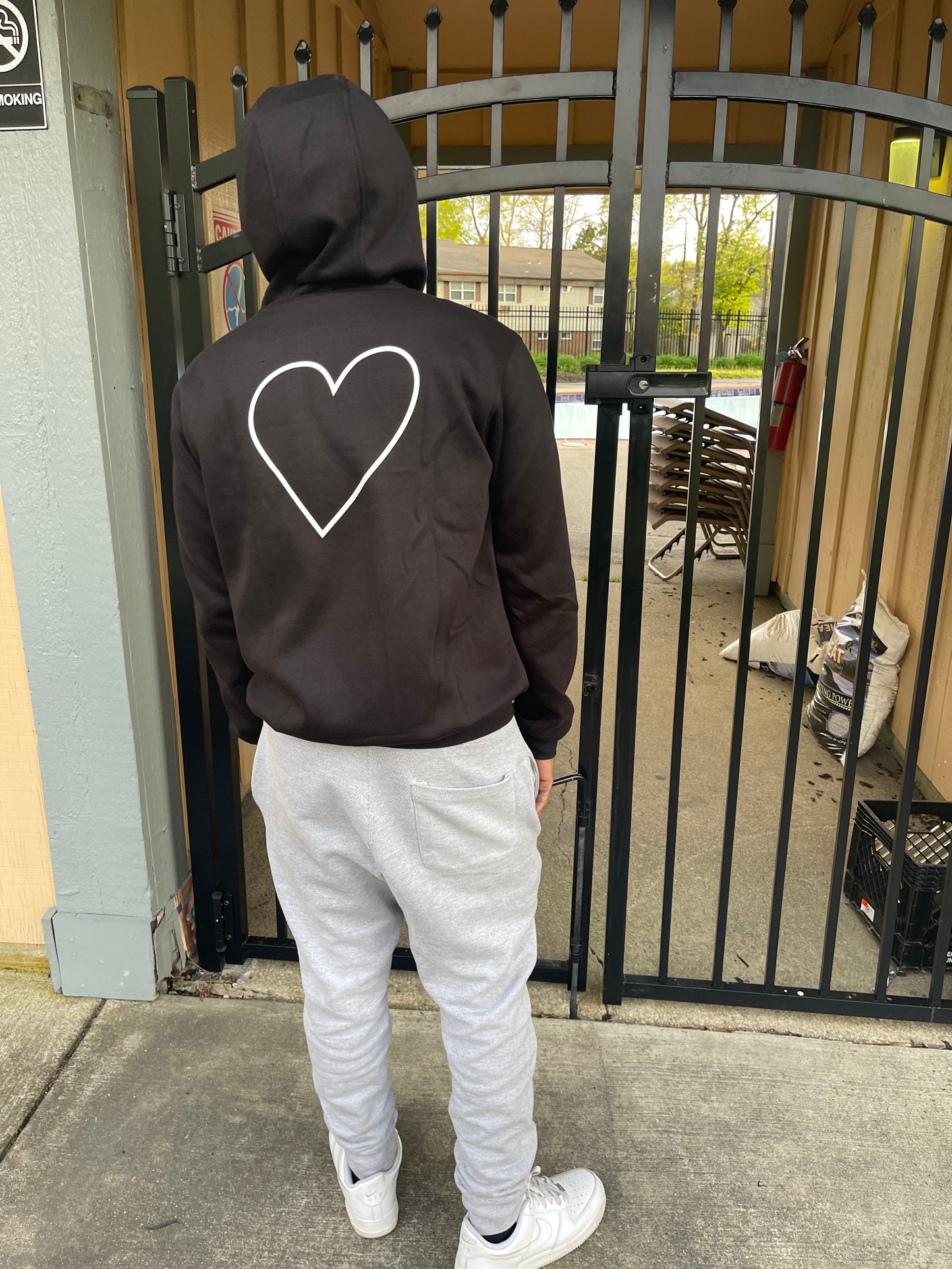 Classic Pull-Over Heart Hoodie